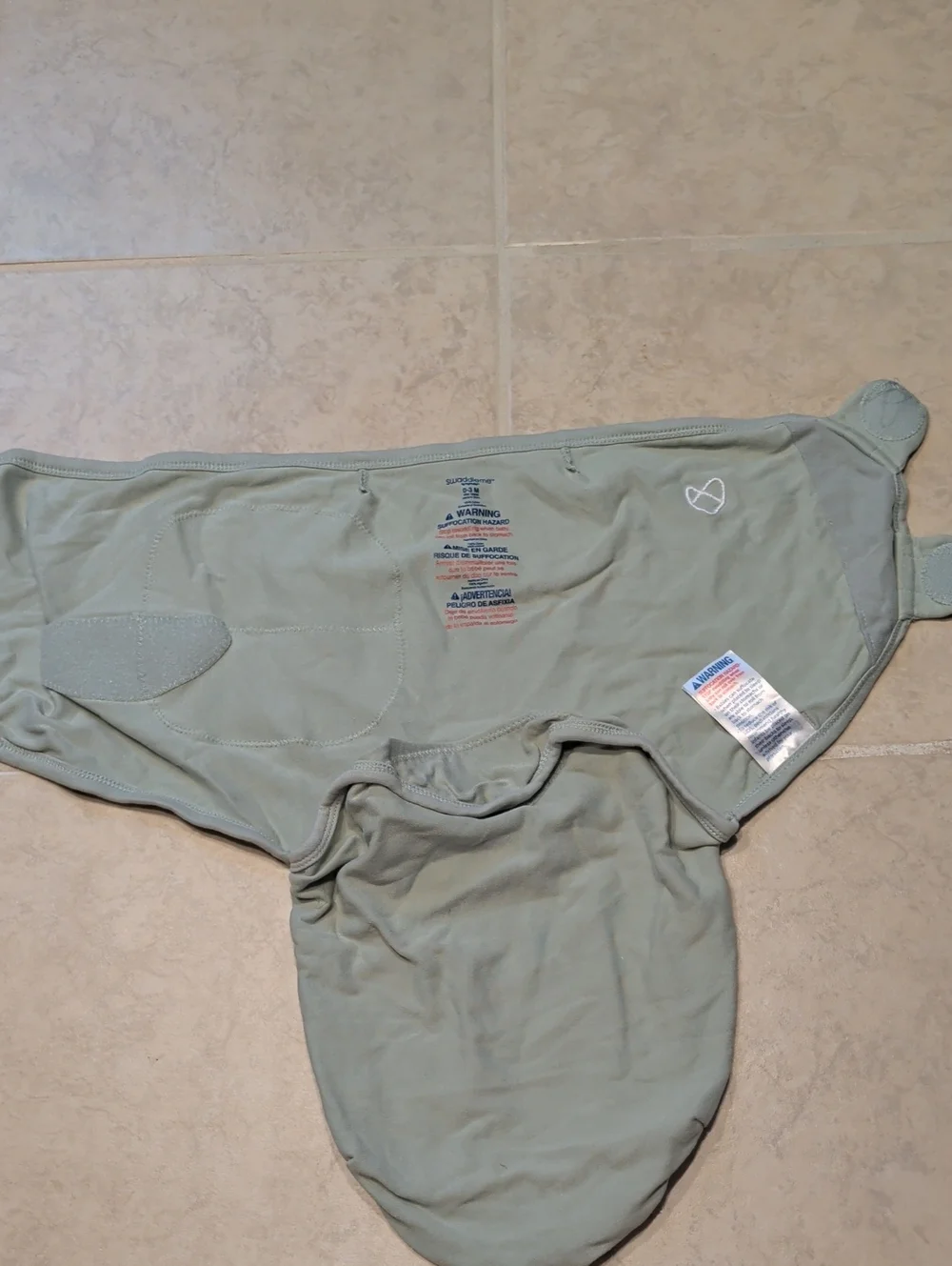 SwaddleMe Green Swaddle Blanket